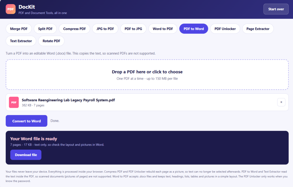 PDF tools online: merge, split and compress PDF files in one free tool